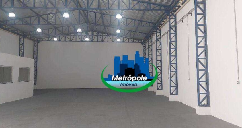 Galpão para alugar, 480 m² por R$ 15.450,00/mês - Jardim São Sebastião - São Paulo/SP