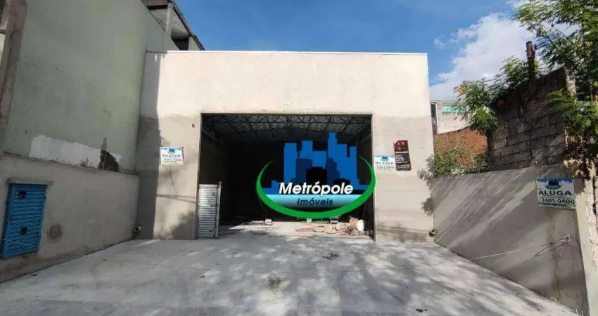 Salão para alugar, 180 m² por R$ 6.080/mês - Jardim São João - Guarulhos/SP