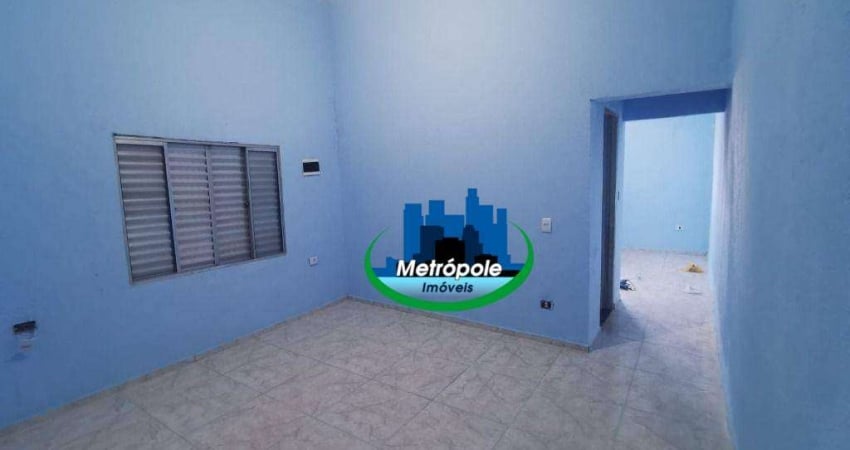 Casa com 1 dormitório para alugar, 50 m² por R$ 1.100/mês - Parque Primavera - Guarulhos/SP