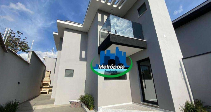 Sobrado com 3 dormitórios à venda, 96 m² por R$ 650.000 - Vila Nova Bonsucesso - Guarulhos/SP