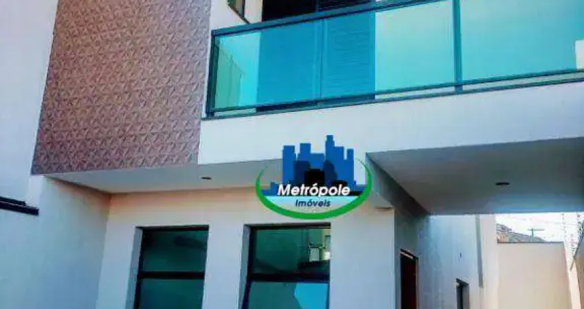 Sobrado com 3 dormitórios à venda, 94 m² por R$ 750.000,00 - Parque Flamengo - Guarulhos/SP