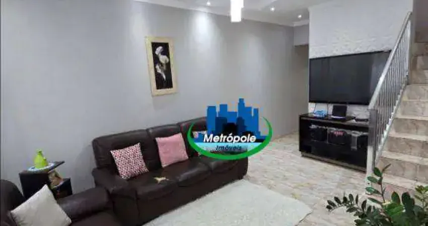 Sobrado com 3 dormitórios à venda, 143 m² por r$ 580.000,00 - jardim são joão - guarulhos/sp