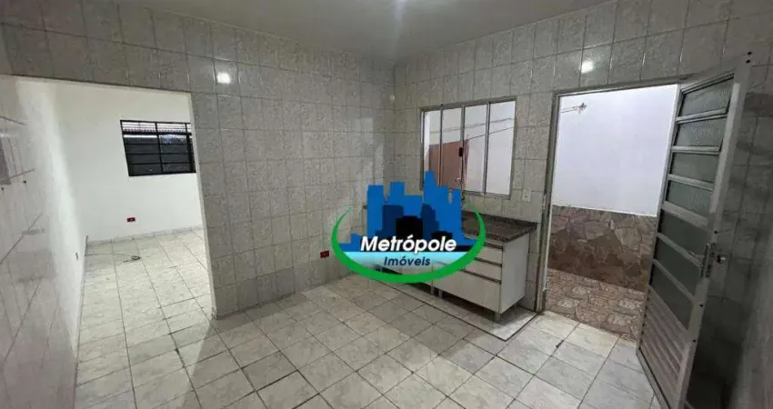 Casa com 1 dormitório para alugar, 50 m² por r$ 800,01/mês - taboão - guarulhos/sp