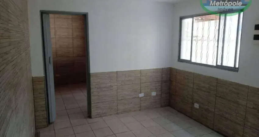 Casa com 1 dormitório para alugar, 40 m² por r$ 1.225,00/mês - parque santos dumont - guarulhos/sp