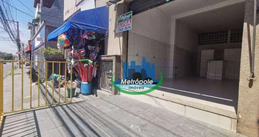 Salão para alugar, 40 m² por r$ 2.234,84/mês - cocaia - guarulhos/sp