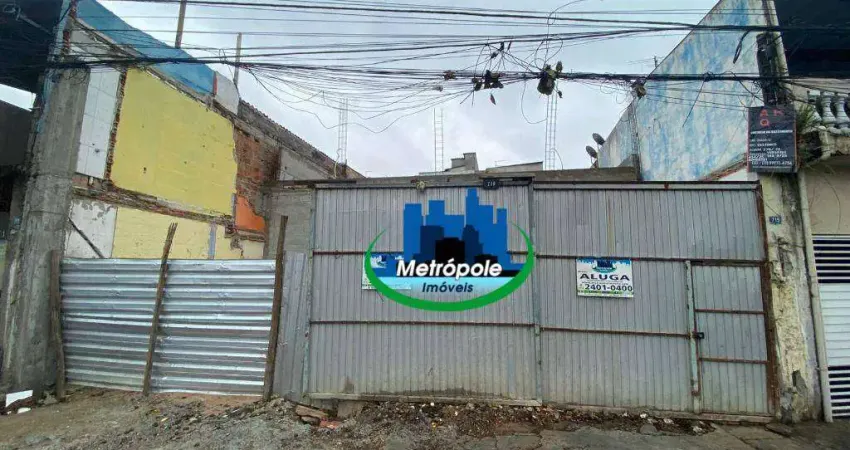 Salão para alugar, 198 m² por r$ 8.150/mês - jardim santa rita - guarulhos/sp