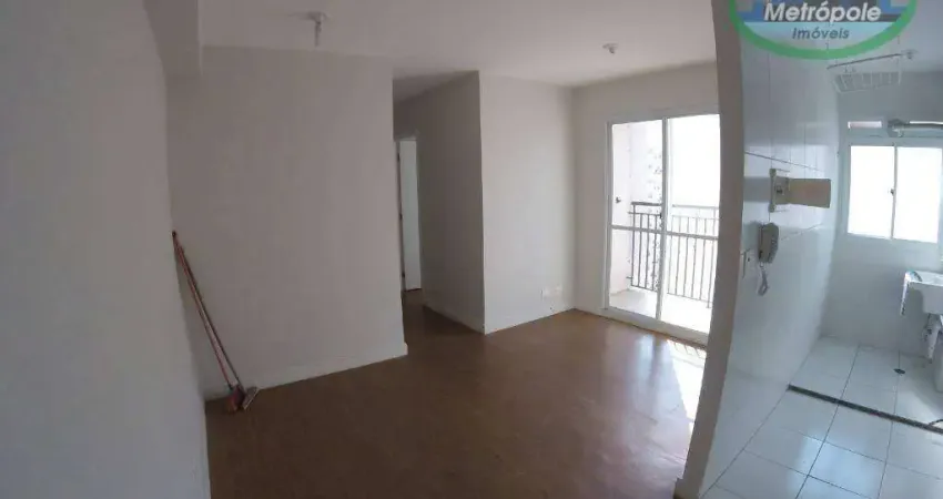 Apartamento com 3 dormitórios para alugar, 57 m² por r$ 2.329,74/mês - cocaia - guarulhos/sp