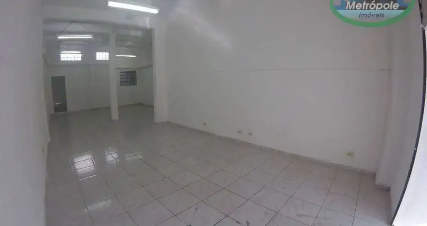 Salão para alugar, 100 m² por r$ 2.060,00/mês - jardim divinolândia - guarulhos/sp