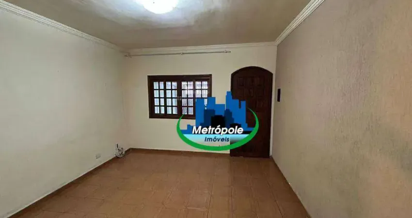 Sobrado com 2 dormitórios para alugar, 105 m² por r$ 2.350,00/mês - jardim bela vista - guarulhos/sp