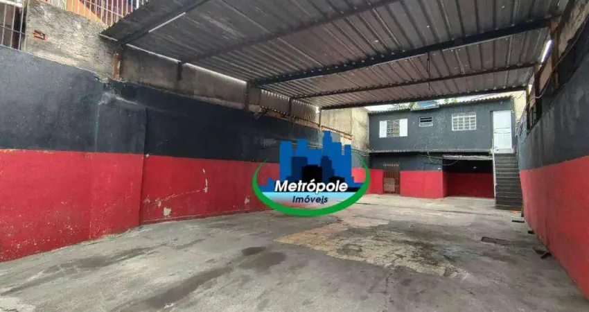 Terreno para alugar, 160 m² por r$ 3.950,00/mês - jardim nova taboão - guarulhos/sp