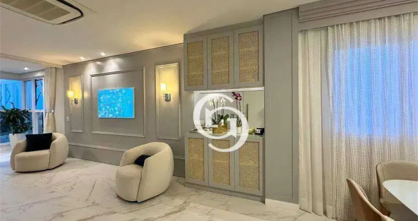 Apartamento com 3 suítes semimobiliado no Country - Cascavel/PR