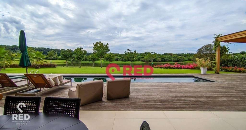 Casa com 5 quartos, 550 m² - venda por R$ 19.500.000 ou aluguel por R$ 123.500/mês - Condomínio Fazenda Boa Vista - Porto Feliz/SP