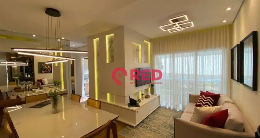 Apartamento com 3 dormitórios à venda, 91 m² por R$ 896.268,74 - Condomínio Petra Living - Sorocaba/SP