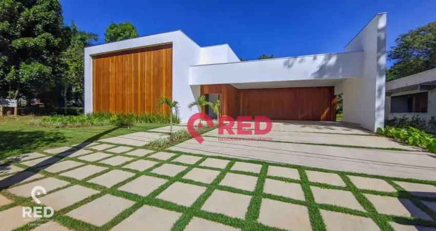 Casa com 4 dormitórios à venda, 400 m² por r$ 8.000.000,00 - condomínio lago azul - araçoiaba da serra/sp