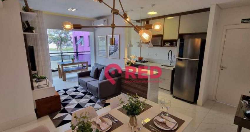 Apartamento com 2 dormitórios à venda, 60 m² por R$ 340.000,00 - Condomínio Premium Lituânia - Sorocaba/SP