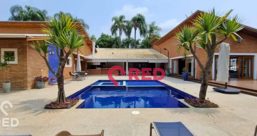 Casa com 4 dormitórios à venda, 747 m² por r$ 7.150.000,00 - condomínio lago azul - araçoiaba da serra/sp