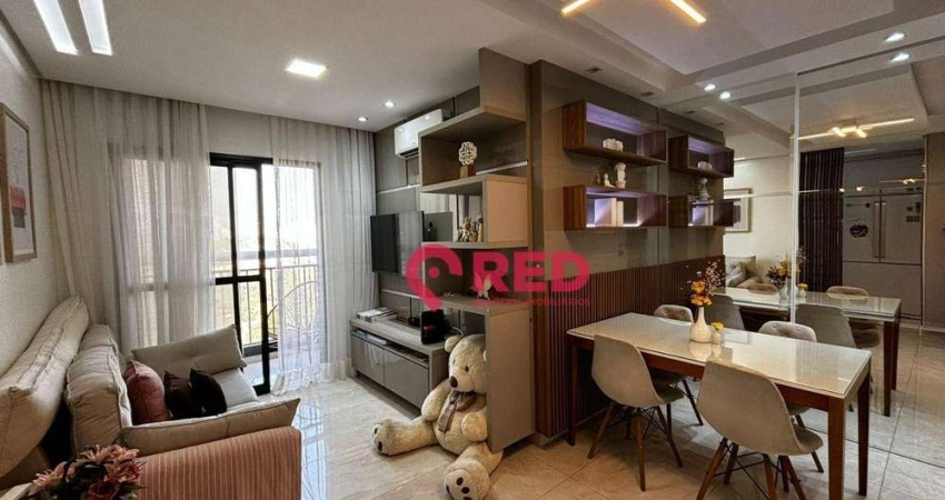 Apartamento com 2 dormitórios à venda, 59 m² por R$ 500.000,00 - Condomínio JR Campolim - Sorocaba/SP
