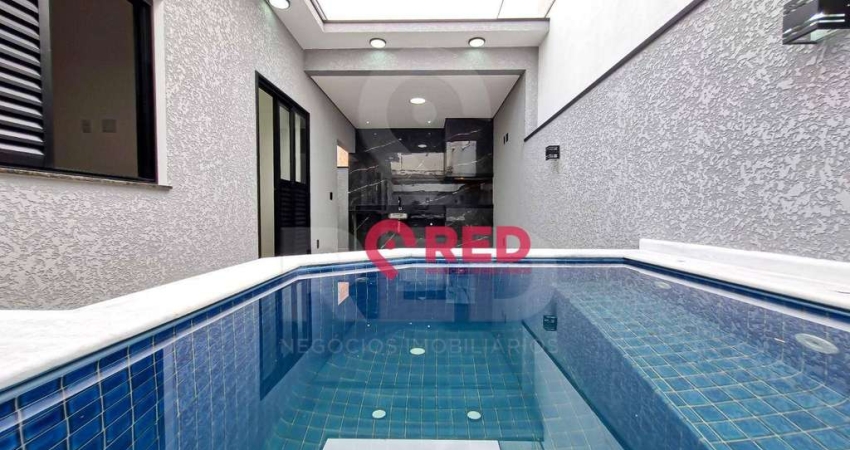 Casa com 3 dormitórios à venda, 110 m² por R$ 799.000,00 - Terras de São Francisco - Sorocaba/SP
