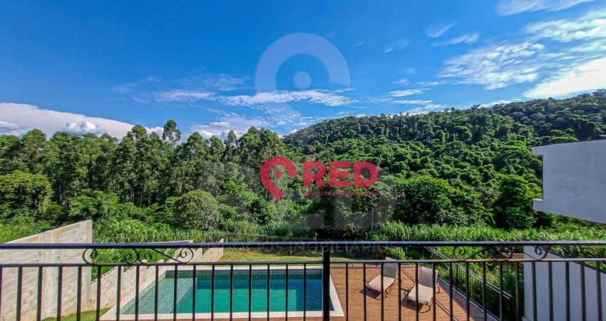 Casa fundo mata com 5 quartos à venda, 460 m² por R$ 5.200.000 - Condominio Serra Azul 1 - Itupeva/SP