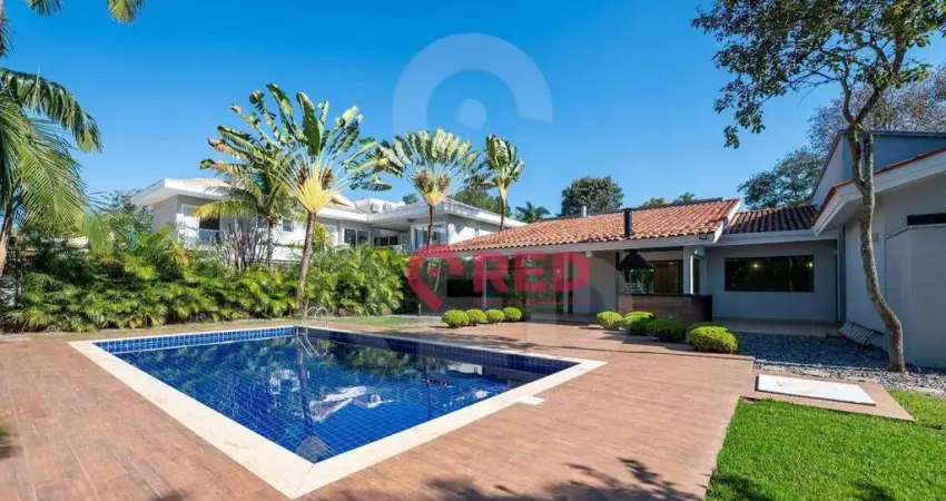 Casa com 4 quartos, 500 m² - venda por R$ 5.500.000 ou aluguel por R$ 20.747/mês - Condomínio Lago Azul - Araçoiaba da Serra/SP