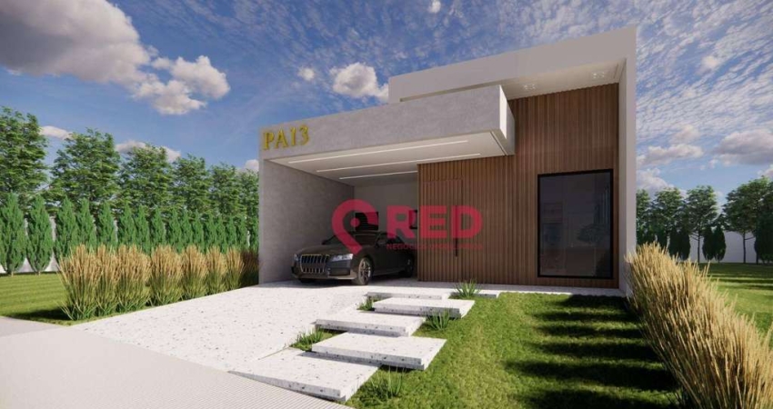 Casa com 3 dormitórios à venda, 134 m² por R$ 819.000,00 - Wanel Ville - Sorocaba/SP