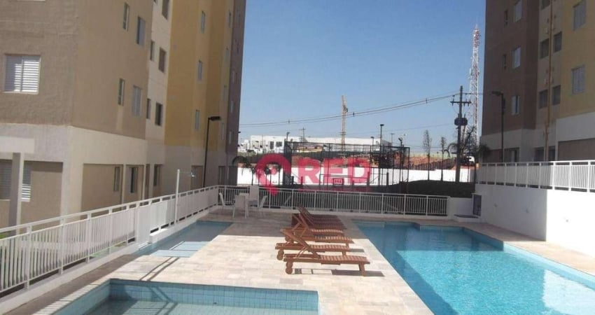 Apartamento com 2 dormitórios para alugar, 48 m² por R$ 3.108,00/mês - Condomínio Vida Plena Campolim - Sorocaba/SP
