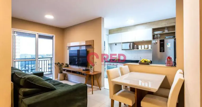 Apartamento com 3 quartos (dormitórios), 83 m²- centro comercial jubran - barueri/sp