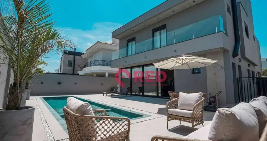 Sobrado com 4 dormitórios à venda, 363 m² por r$ 4.190.000,00 - alphaville nova esplanada - votorantim/sp