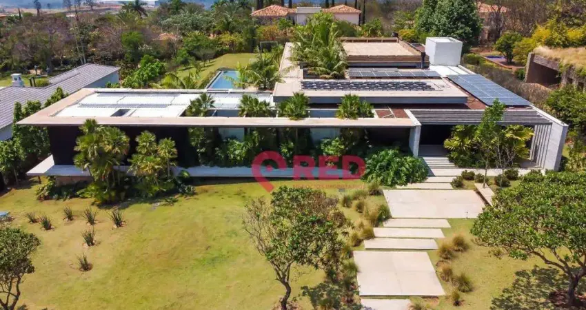 Casa com 5 quartos à venda, 820 m² por r$ 22.000.000 - fazenda da grama - itupeva/sp