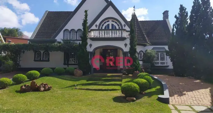 Casa com 5 quartos - venda por R$ 5.000.000 ou aluguel por R$ 17.650/mês - Condomínio Residencial Lago Azul Golf Club - Araçoiaba da Serra/SP