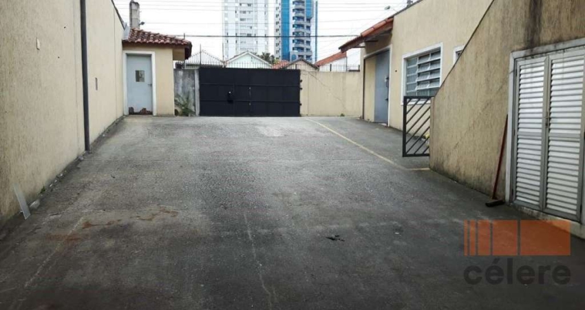 IMÓVEL COMERCIAL PARA LOCAÇÃO NA MOOCA (856m² | FRENTE 15,5m | FUNDO 50m)