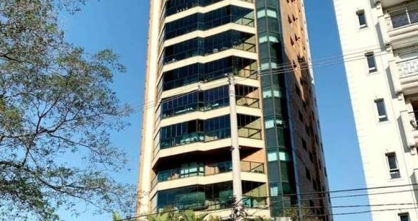 Apartamento 220m² | 1 por andar | 12º andar | 3 suítes | 5 banheiros | 2 sacadas | 3 vagas