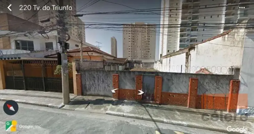 Terreno à venda, 240 m² por R$ 850.000,00 - Tatuapé - São Paulo/SP