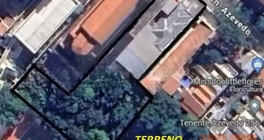 Terreno com 2.343m² à Venda na Aclimação/SP - ZONEAMENTO ZM