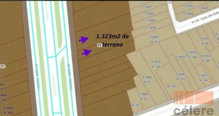 2 LOTES / TERRENO  À VENDA | 1.323m² | IPIRANGA / SP