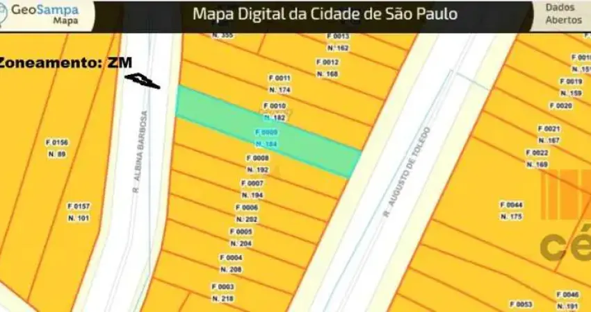 Terreno 180m² à venda | próximo ao parque da aclimação | são paulo - r$800.000,00
