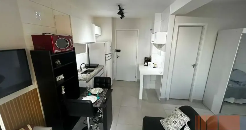 Apartamento mobiliado 27 m² - venda r$ 290.000,00 - tatuapé - sp