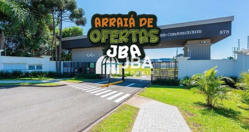 Terreno em condomínio fechado à venda na Rua Aníbal Requião, 878, Xaxim, Curitiba