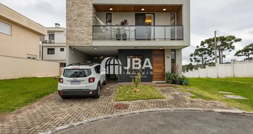 Casa em condomínio fechado com 3 quartos para alugar na Rua Fernando de Noronha, 2590, Santa Cândida, Curitiba
