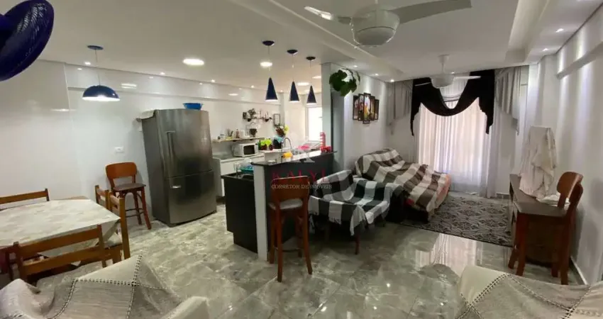 Apartamento com 3 dormitórios à venda, 87 m² por R$ 620.000 - Vila Assunção - Praia Grande/SP