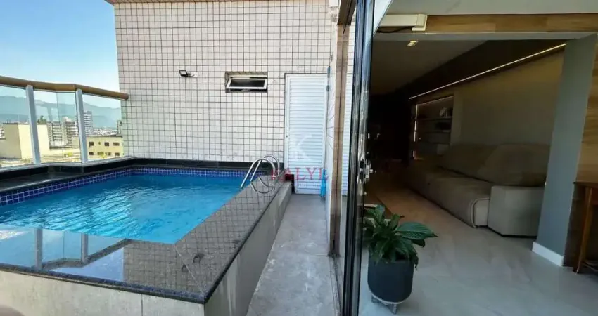 Cobertura com 3 dormitórios à venda, 220 m² por R$ 1.299.000,00 - Tupi - Praia Grande/SP