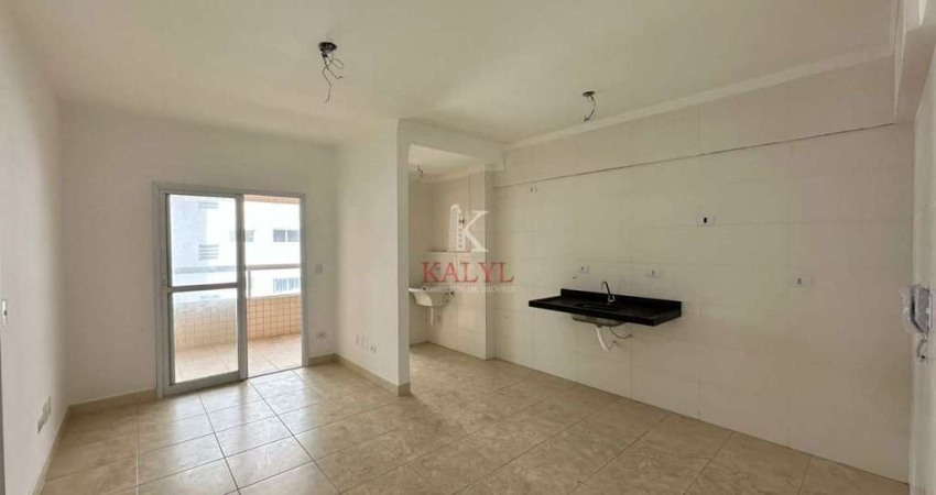 Apartamento com 1 dormitório à venda, 48 m² por R$ 300.000,00 - Aviação - Praia Grande/SP