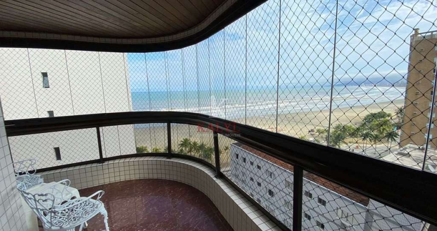 Apartamento com 3 dormitórios à venda, 120 m² por R$ 850.000 - Canto do Forte - Praia Grande/SP