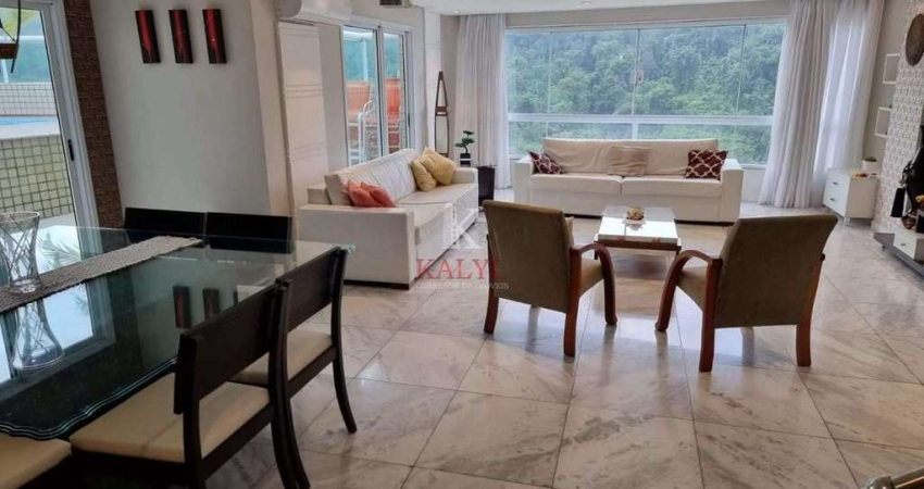 Cobertura com 3 dormitórios à venda, 323 m² por R$ 2.500.000 - Canto do Forte - Praia Grande/SP