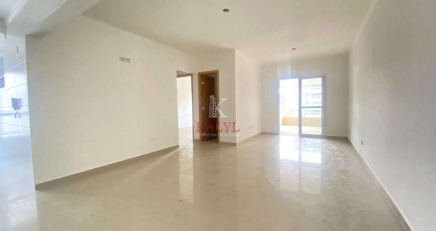 Apartamento com 3 dormitórios à venda, 104 m² por R$ 830.000,00 - Canto do Forte - Praia Grande/SP