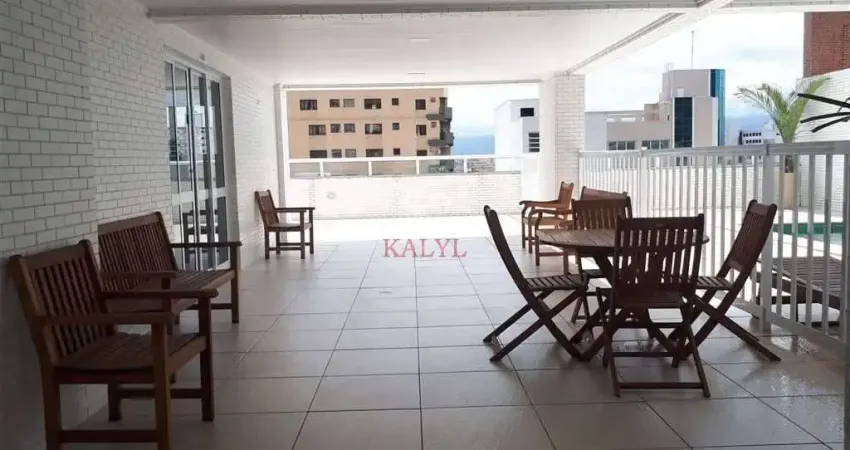Apartamento com 3 dormitórios à venda, 114 m² por R$ 720.000 - Boqueirão - Praia Grande/SP