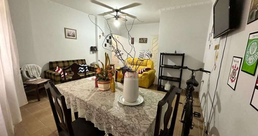 Apartamento com 1 dormitório à venda, 51 m² por R$ 245.000 - Vila Tupi - Praia Grande/SP