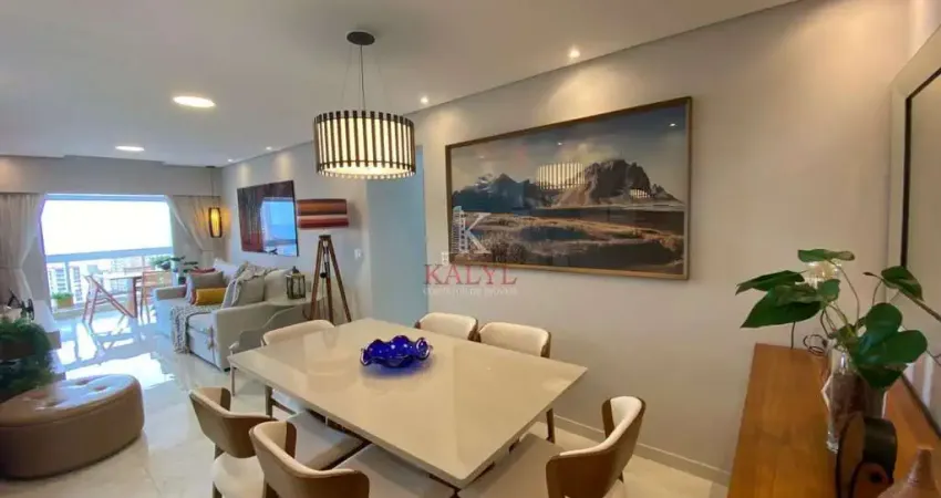 Apartamento com 3 dormitórios à venda, 148 m² por R$ 1.850.000,00 - Vila Guilhermina - Praia Grande/SP