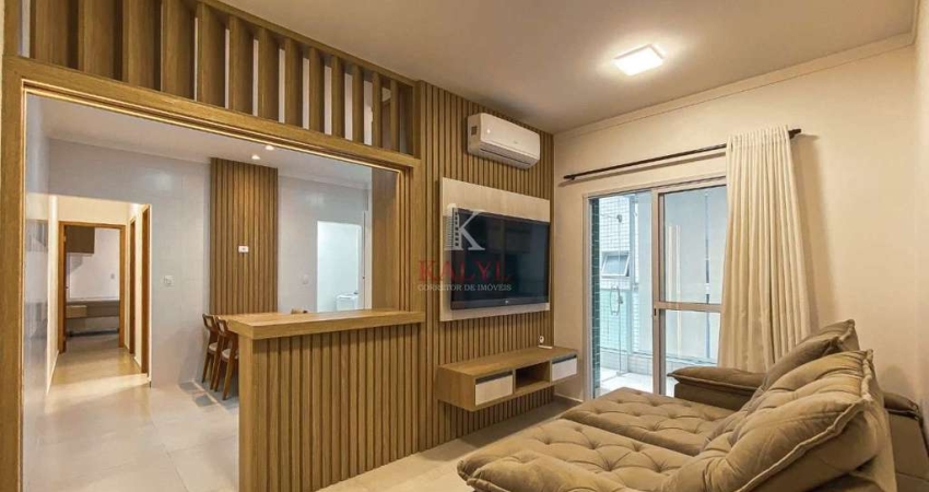 Apartamento com 2 dormitórios à venda, 90 m² por R$ 760.000,00 - Canto do Forte - Praia Grande/SP