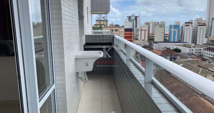 Apartamento com 1 dormitório à venda, 39 m² por R$ 299.000,00 - Boqueirão - Praia Grande/SP